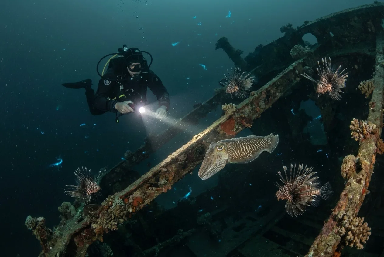 Gobal Island — The Barge