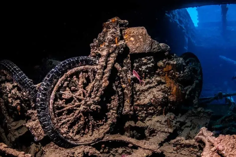 Thistlegorm motorcycle